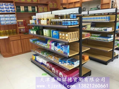 鋼木結合貨架SY-016